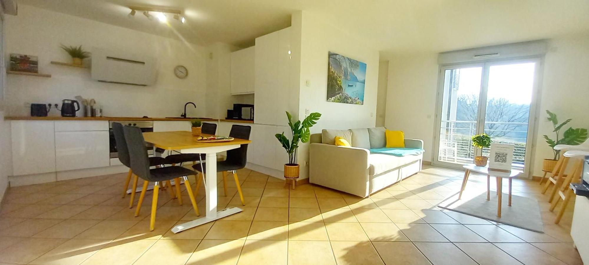 T2 De 56M2 - Geneve A 5 Min- Parking Prive Gratuit Apartment Saint-Julien-en-Genevois Exterior photo
